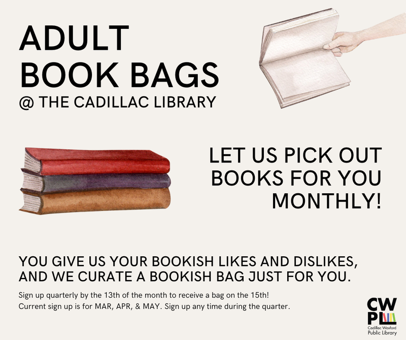 Adult Book Bag Sign ups