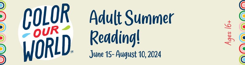Summer Reading Program for Adults 2025
